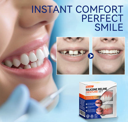 HAIMUZIL™ 🦷Комплект силиконови линийки за протези (съвместими с ADA и одобрени от зъболекари)