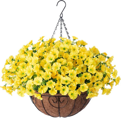 💐Висококачествени изкуствени петунии с UV защита за вечен цвят на градината